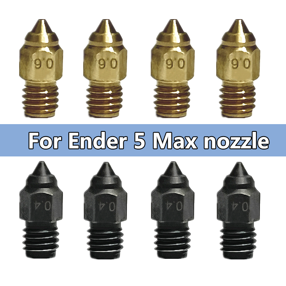 3Pcs Nozzles For Ender 5 Max B - Nozzle 0.4Mm Hardened ulasan dan harga