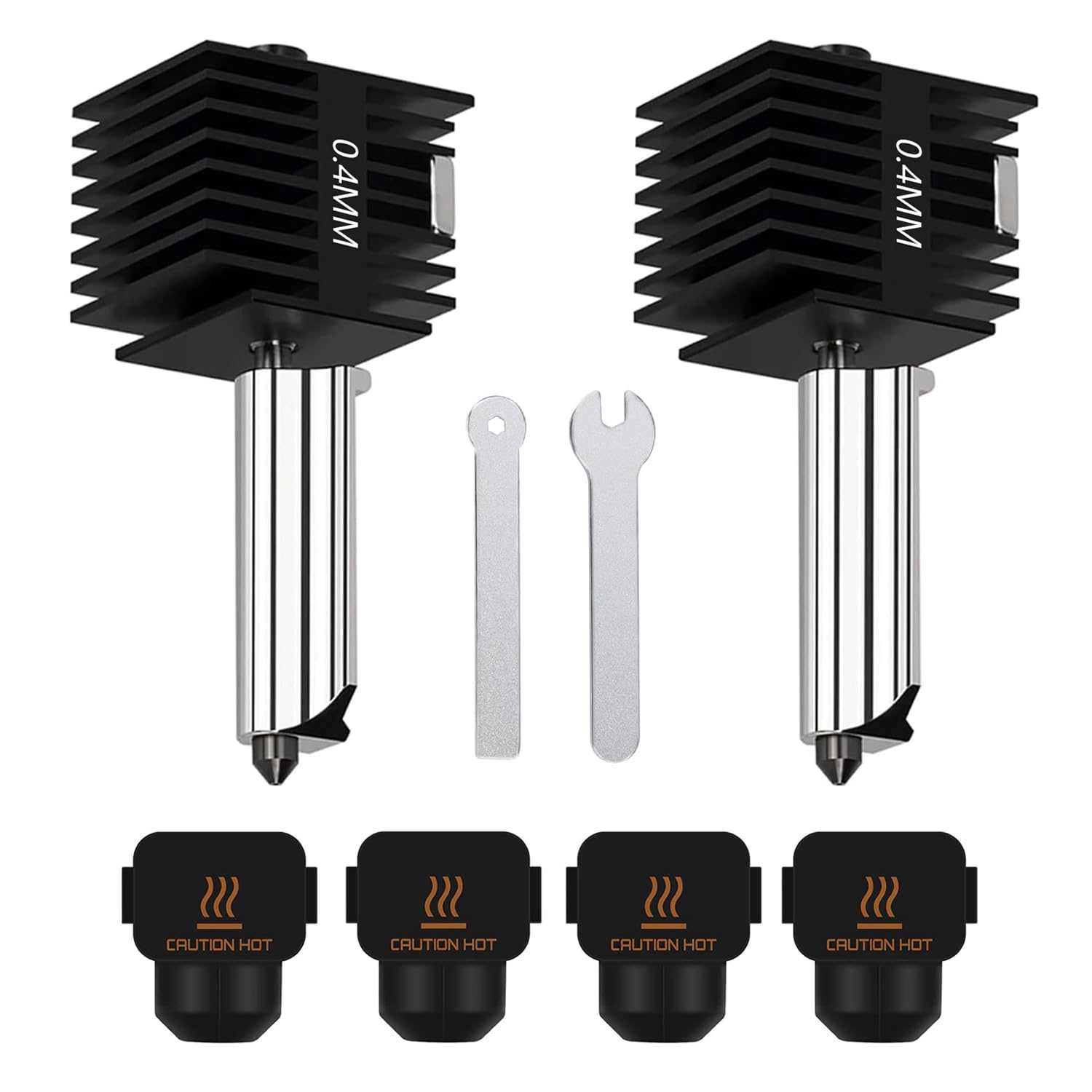 4 Pack A1 Mini/A1 Hotend Print - Nozzle 0.4Mm Hardened ulasan dan harga