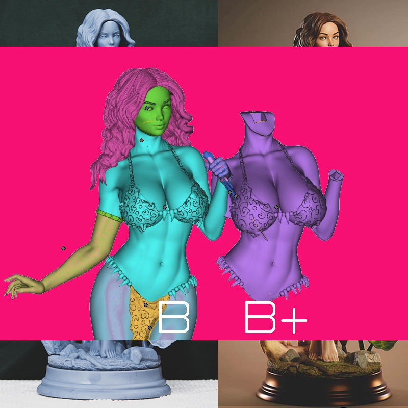 3 Styles Origi Character  6083 - 3D Printing Abs ulasan dan harga
