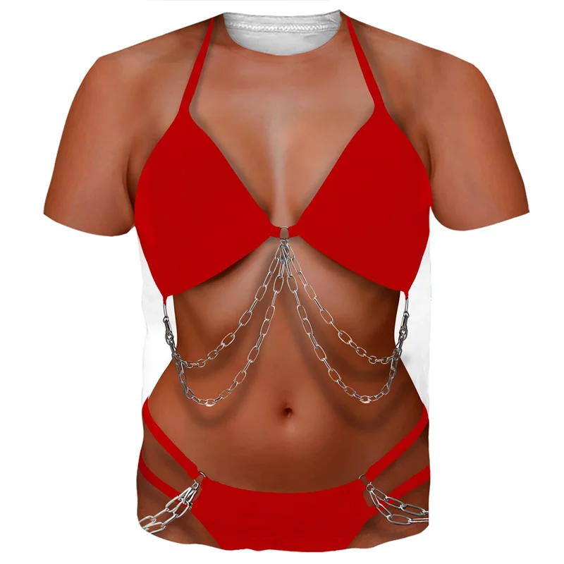 Funny graphic bikini t shirts  - 3D Printing Abs ulasan dan harga