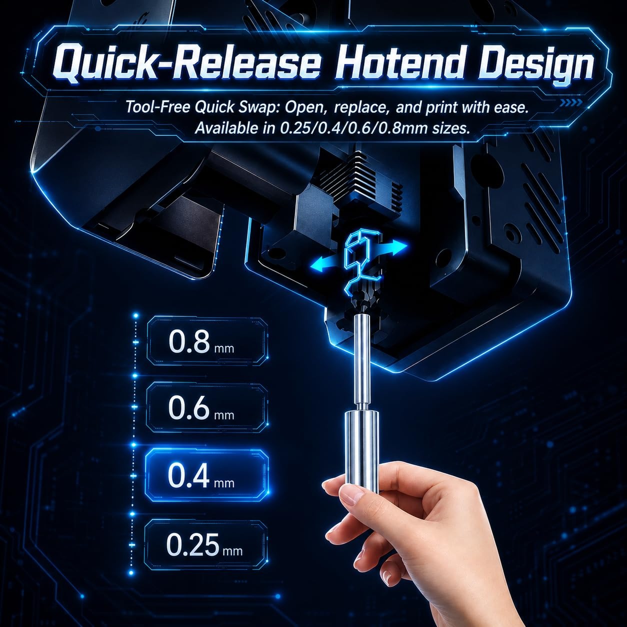 Hardened Steel Nozzles for Any - Nozzle 0.4Mm Hardened ulasan dan harga