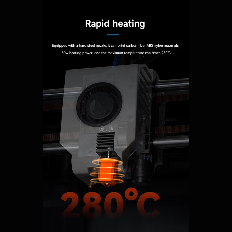 Hotend For Qidi X plus 3 / X m - Nozzle 0.4Mm Hardened ulasan dan harga