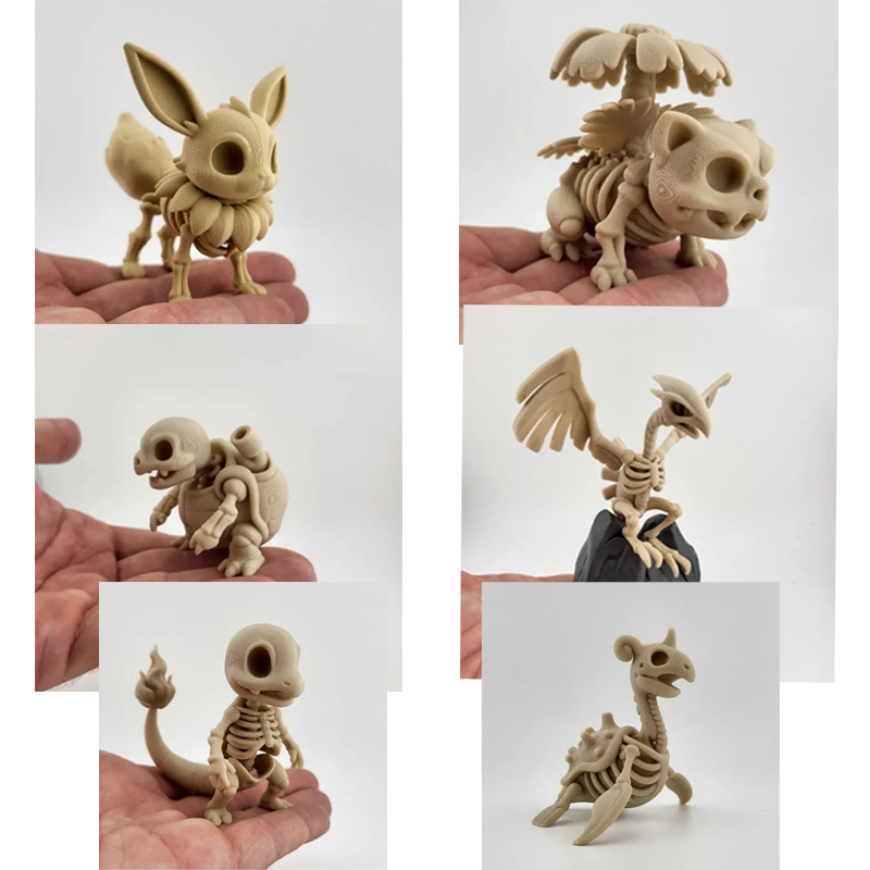 Pokémon Fossil Bone Model Eeve - 3D Printing Gundam ulasan dan harga