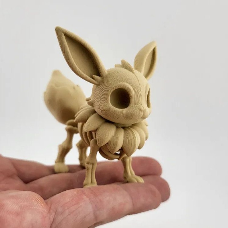 Pokémon Fossil Bone Model Eeve - 3D Printing Gundam ulasan dan harga