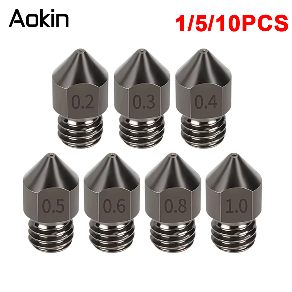 1/5/10PCS MK8 Nozzle Upgrade H - Nozzle 0.4Mm Hardened ulasan dan harga