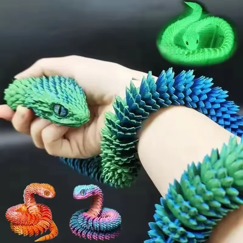 3D Printed Snake Movable Joint - 3D Printing Simulator ulasan dan harga