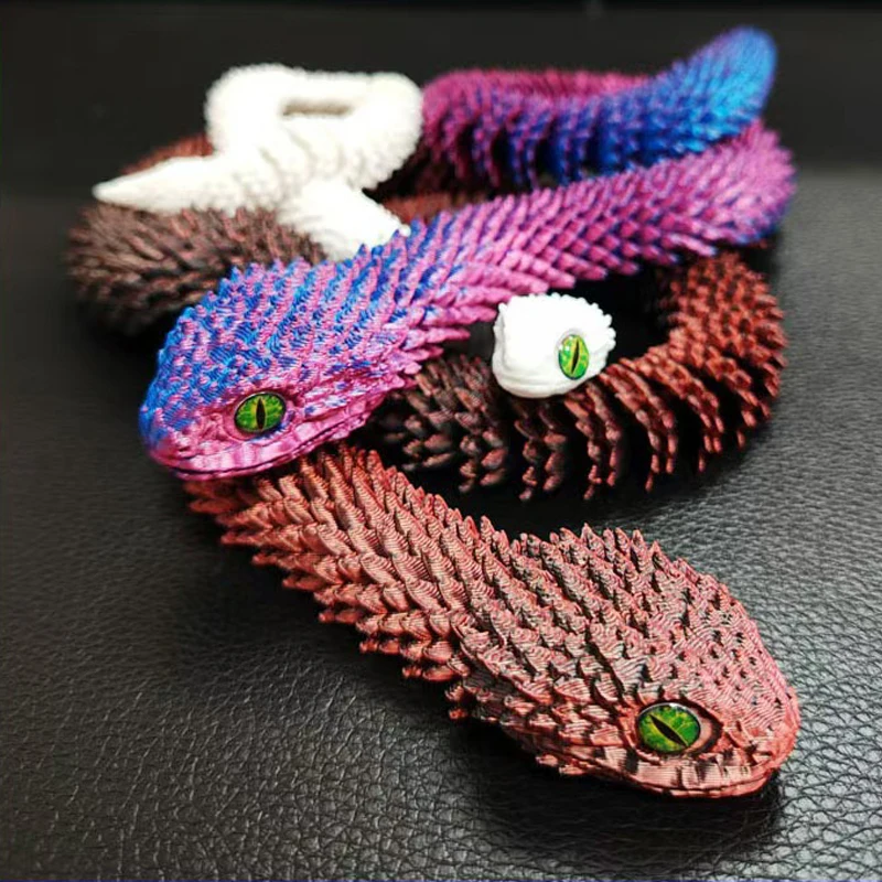 3D Printed Snake Movable Joint - 3D Printing Simulator ulasan dan harga