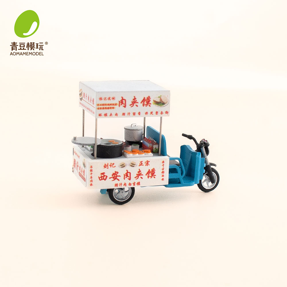 1/64 Night market s Model Kit- - 3D Printing Simulator ulasan dan harga
