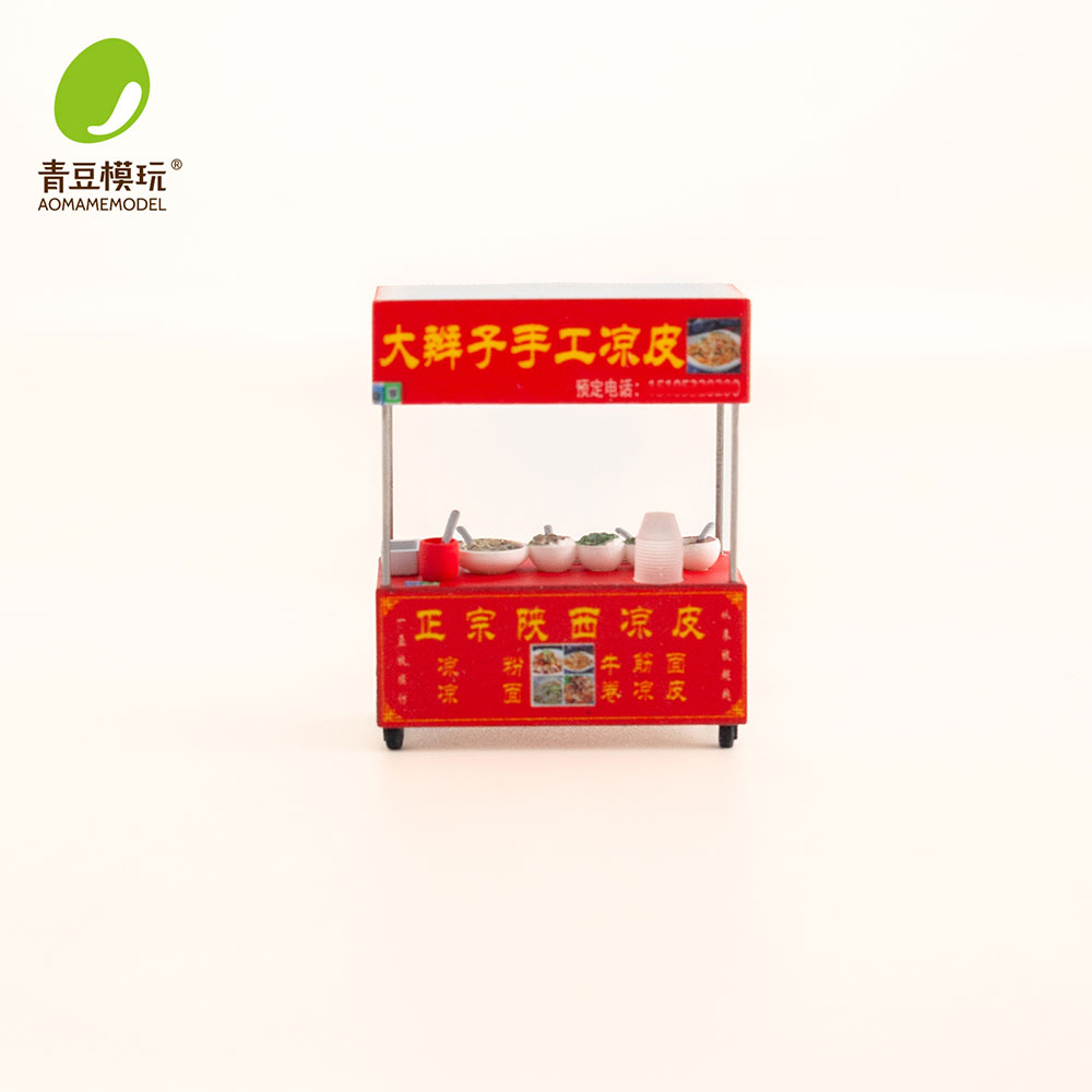 1/64 Night market s Model Kit- - 3D Printing Simulator ulasan dan harga