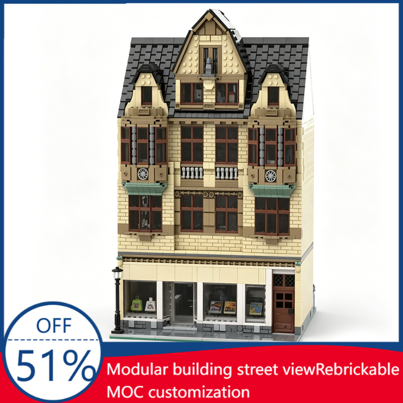 4418 Pcs Modular Town House Pr - 3D Printing Abs ulasan dan harga