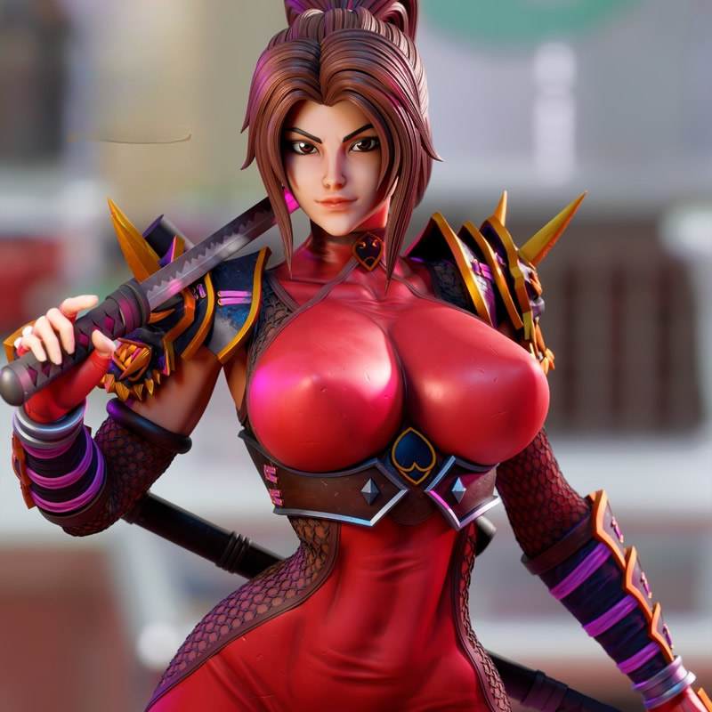 2 Styles Game Character 6125 T - 3D Printing Abs ulasan dan harga
