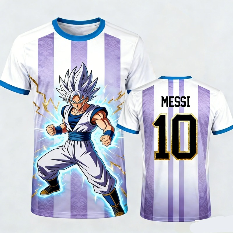 Dragon Ball Z Goku x Messi Arg - 3D Printing Z Hop ulasan dan harga
